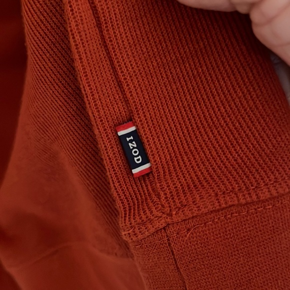 IZOD 1/4 Zip Pullover. NWT - Picture 6 of 9